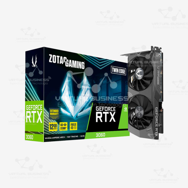 TARJETA GRÁFICA NVIDIA ZOTAC GAMING GeForce RTX 3060 Twin Edge OC12GB