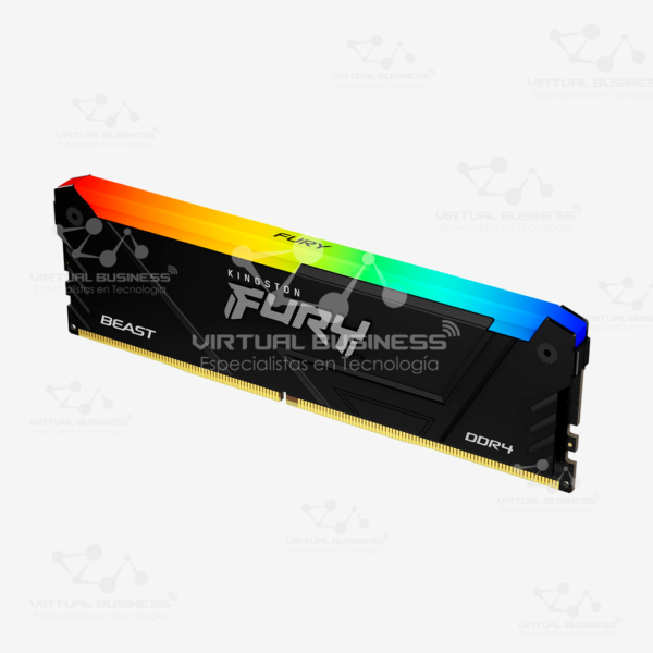 MEMORIA RAM KINGSTON FURY 16GB DDR4 3200MHz RGB