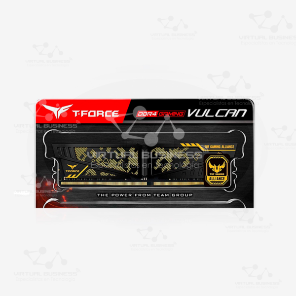 MEMORIA RAM T-FORCE VULCAN TUF ALLIANCE 8GB 3200MHz