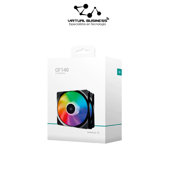 ventilador fan cooler deepcooler cf140 rgb cusco