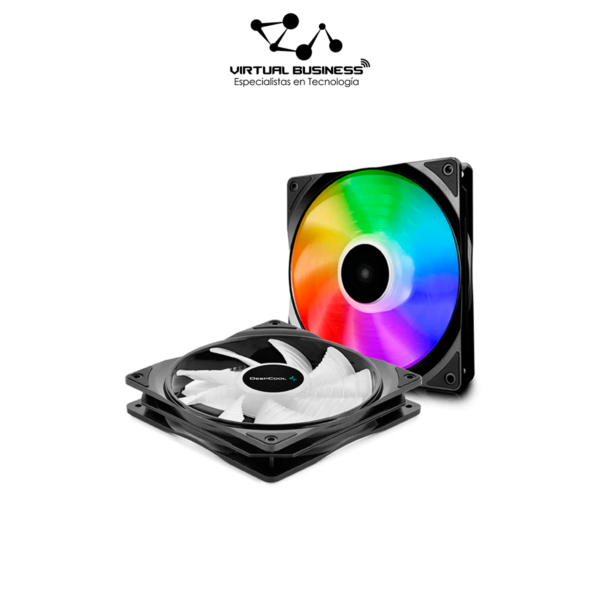 ventilador fan cooler deepcooler cf140 rgb cusco