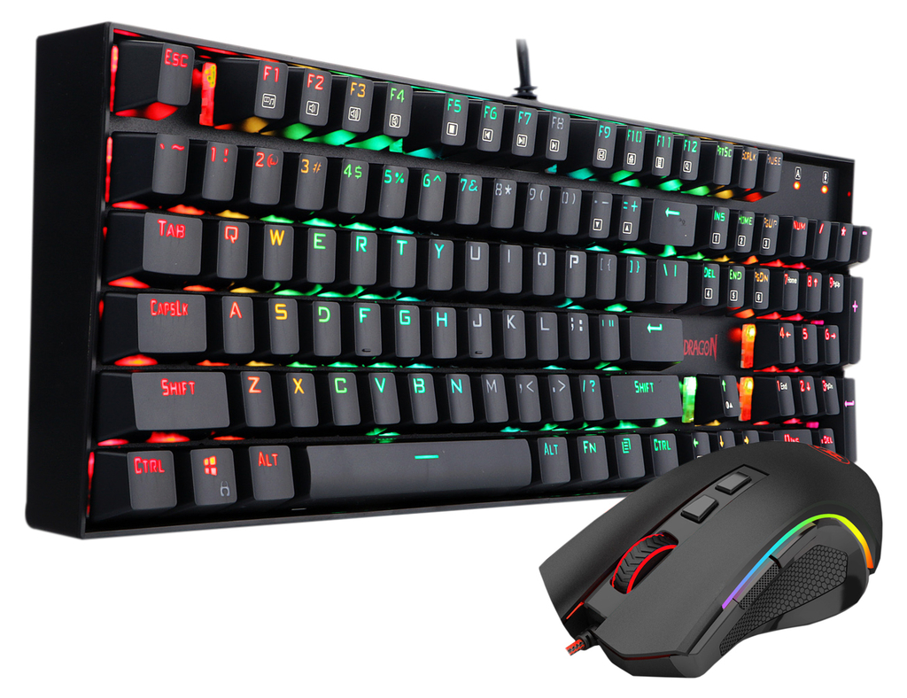 Productos - Backup computación - COMBO REDRAGON TECLADO Y MOUSE K551 RGB  BA-SP