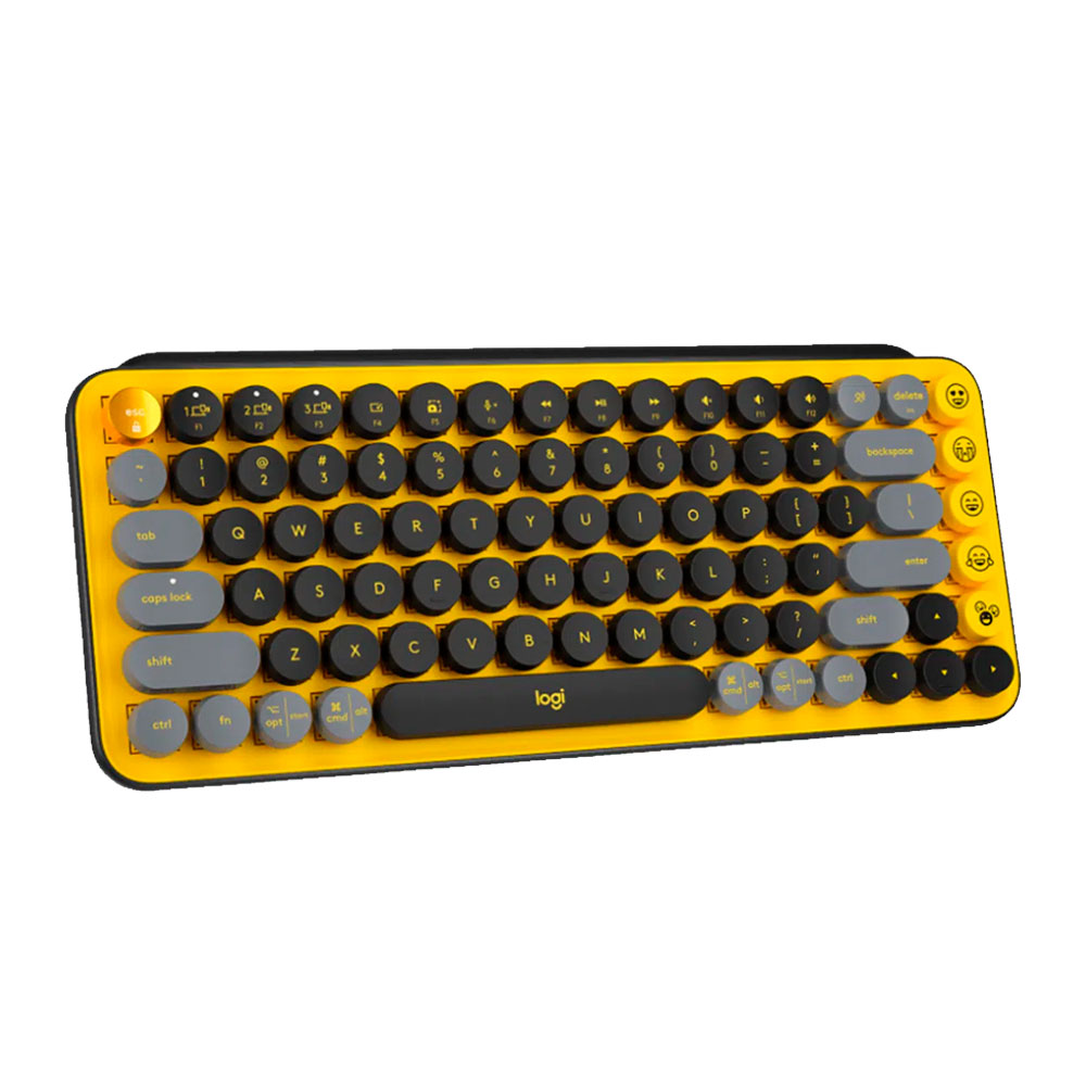 LOGITECH POP KEYS, Teclado mecánico/retro