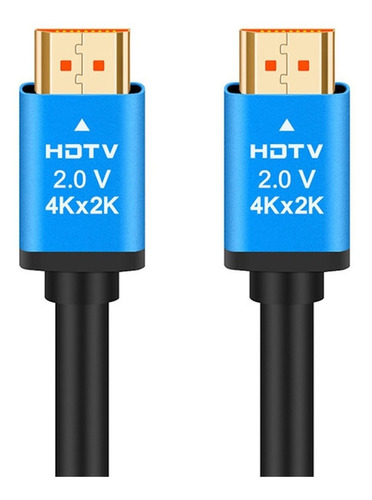 VC-CABLE HDMI V2.0 4K DE 3M CONECTOR AZUL – Multitecnologia VyV – Repuestos  y Accesorios para computadores y laptops, Cableado estructurado