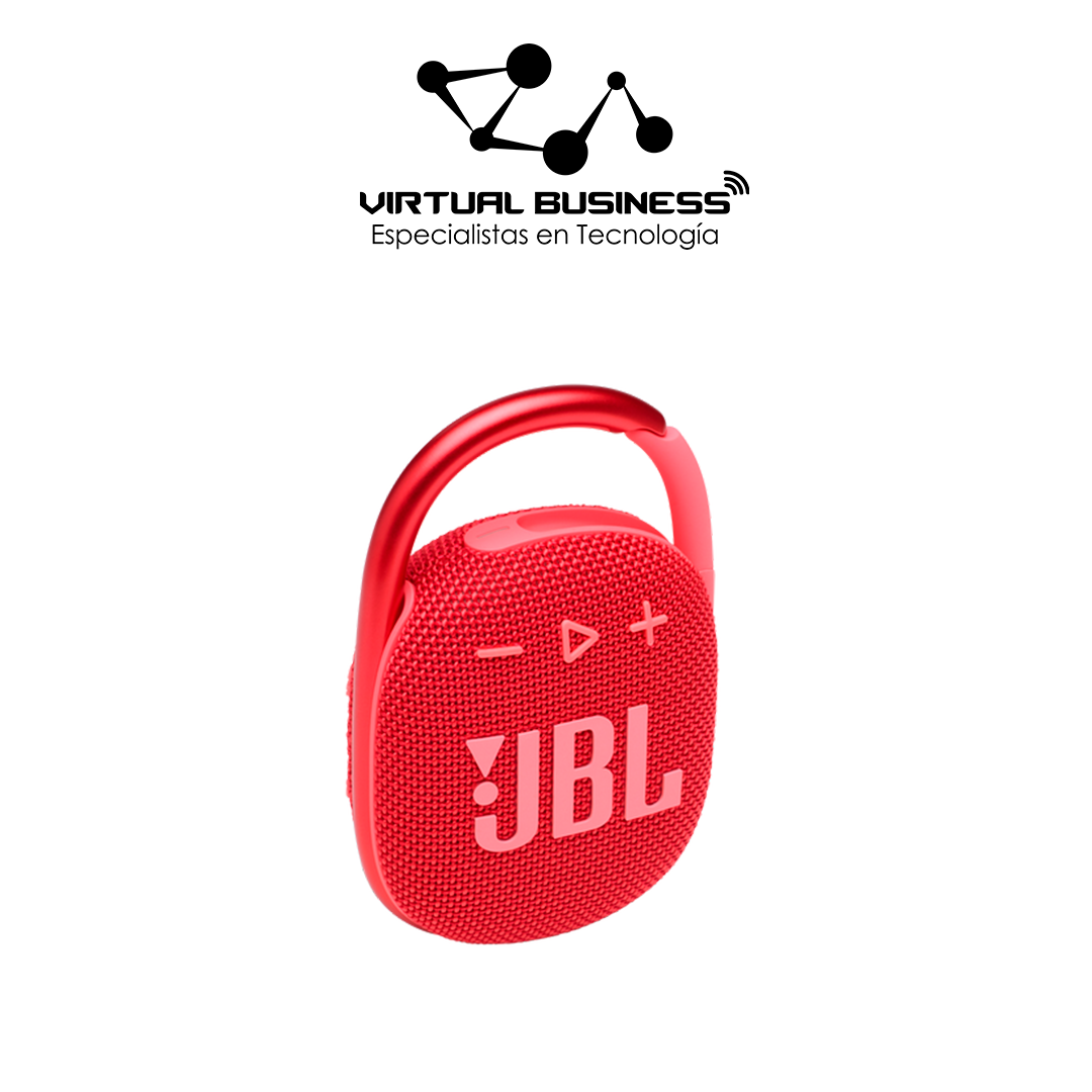 Parlante Jbl Bluetooth Clip 4 Rojo