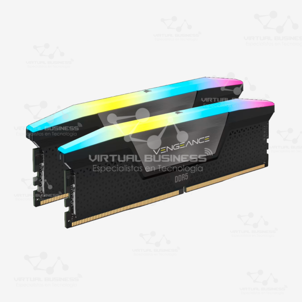 MEMORIA-RAM-CORSAIR-VENGEANCE-RGB-64GB-2x32GB-DDR4-6400Mhz