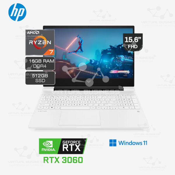 LAPTOP GAMER HP VICTUS 15-FB0109LA AMD RYZEN 7 5800H RTX3060