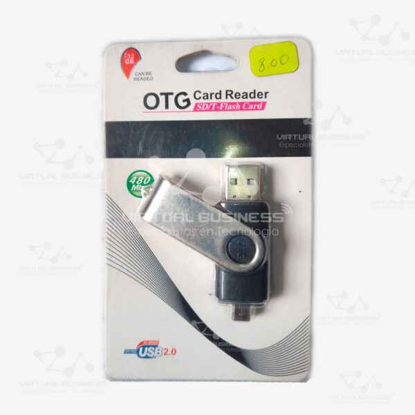 LECTOR DE TARJETAS USB OTG 32GB