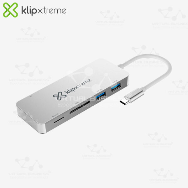 ADAPTADOR KLIP XTREME TIPO-C 5 EN 1