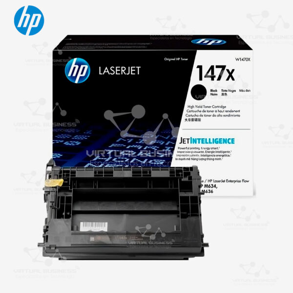 TÓNER HP 147X NEGRO LASER JET W1470X