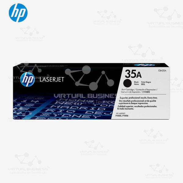 CARTUCHO DE TÓNER HP 35A NEGRO LASER JET CB435A