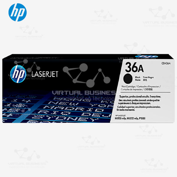 CARTUCHO DE TÓNER HP 36A NEGRO LASER JET CB436A