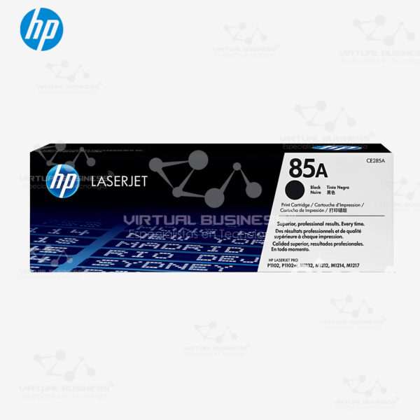 CARTUCHO DE TÓNER HP 85A NEGRO LASER JET CE285A