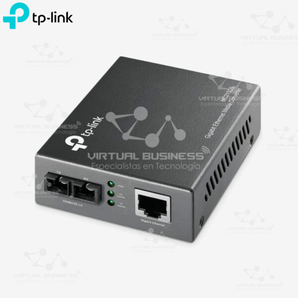 CONVERTIDOR DE MEDIOS ETHERNET GIBABIT TP-LINK OMADA MC21OCS