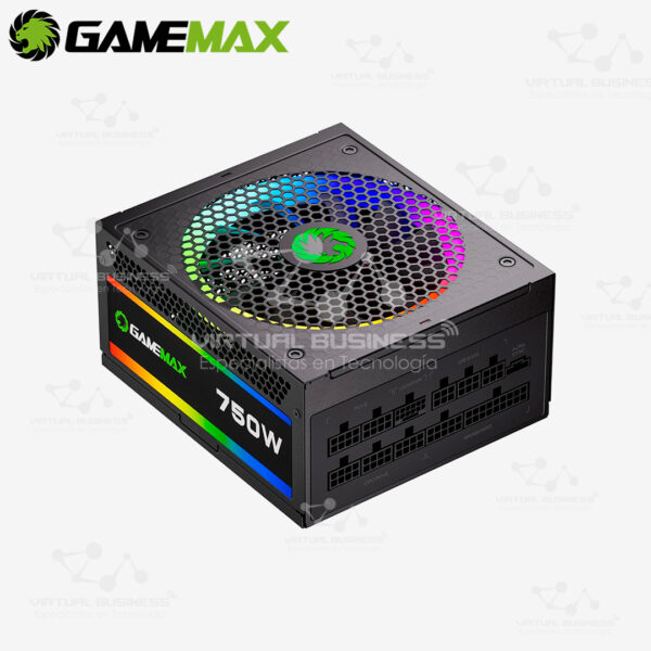 FUENTE DE PODER GAMEMAX RGB 750W