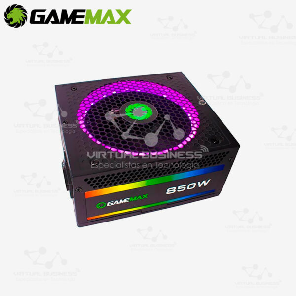 FUENTE DE PODER GAMEMAX RGB 850W