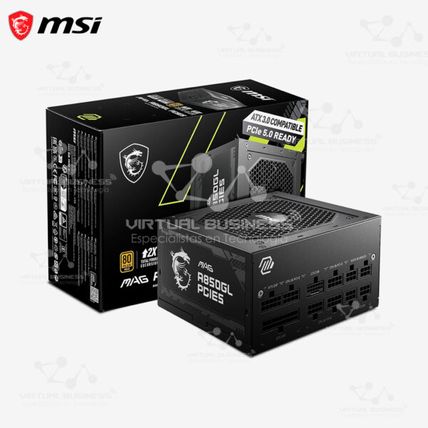 FUENTE DE PODER MSI MAG A850GL