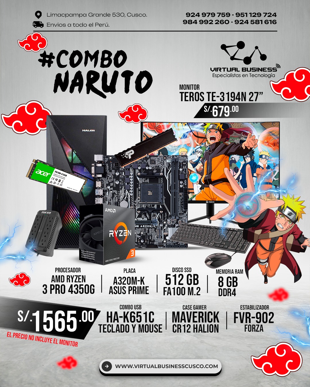 COMBO-GAMER-NARUTO-RYZEN-3-PRO-4350G