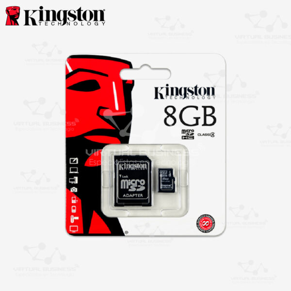 MEMORIA MICRO SD KINGSTON 8GB