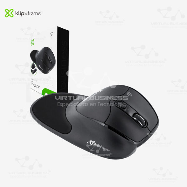 MOUSE INALAMBRICO KLIP XTREME FLEXOR KMW-750