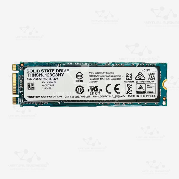 SSD TOSHIBA 128 GB THNSNJ128G8NY