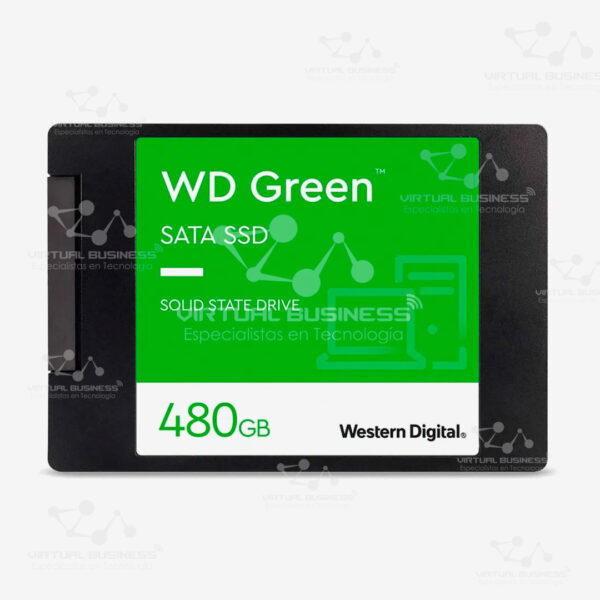 DISCO SÓLIDO SSD WESTERN DIGITAL GREEN 480GB