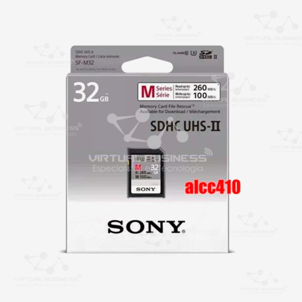 TARJETA DE MEMORIA SONY SDHC 32GB