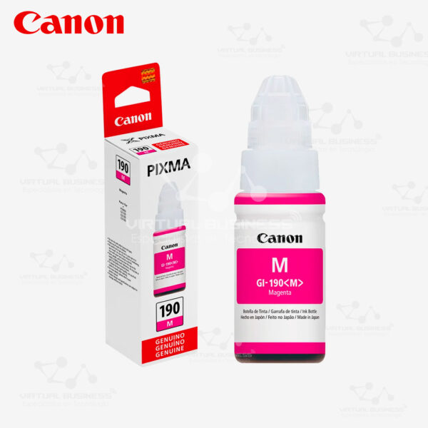 TINTA CANON PIXMA M 190 MAGENTA