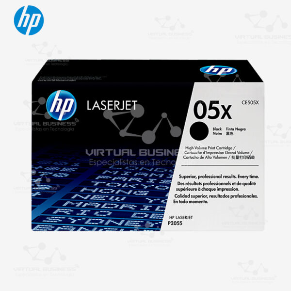 TÓNER HP 05X NEGRO LASER JET CE505X