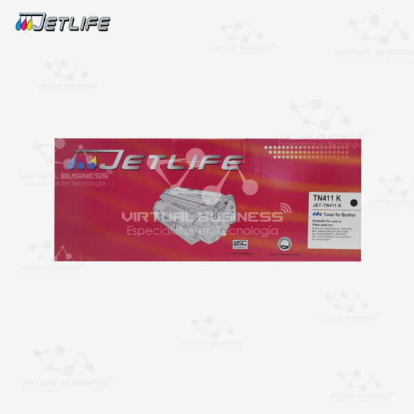 TONER JETLIFE JET-TN411BK