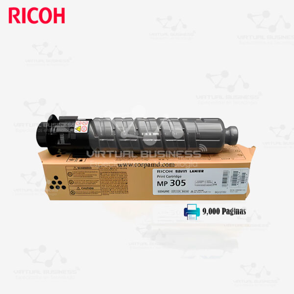 TONER RICOH PRINT CARTRIDGE MP 305 NEGRO