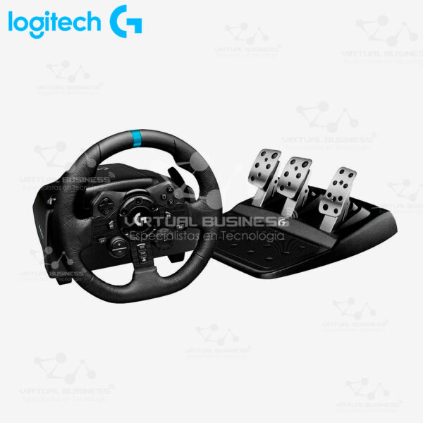 VOLANTE DE SIMULACIÓN CON PEDALES LOGITECH G923 PARA CARRERAS