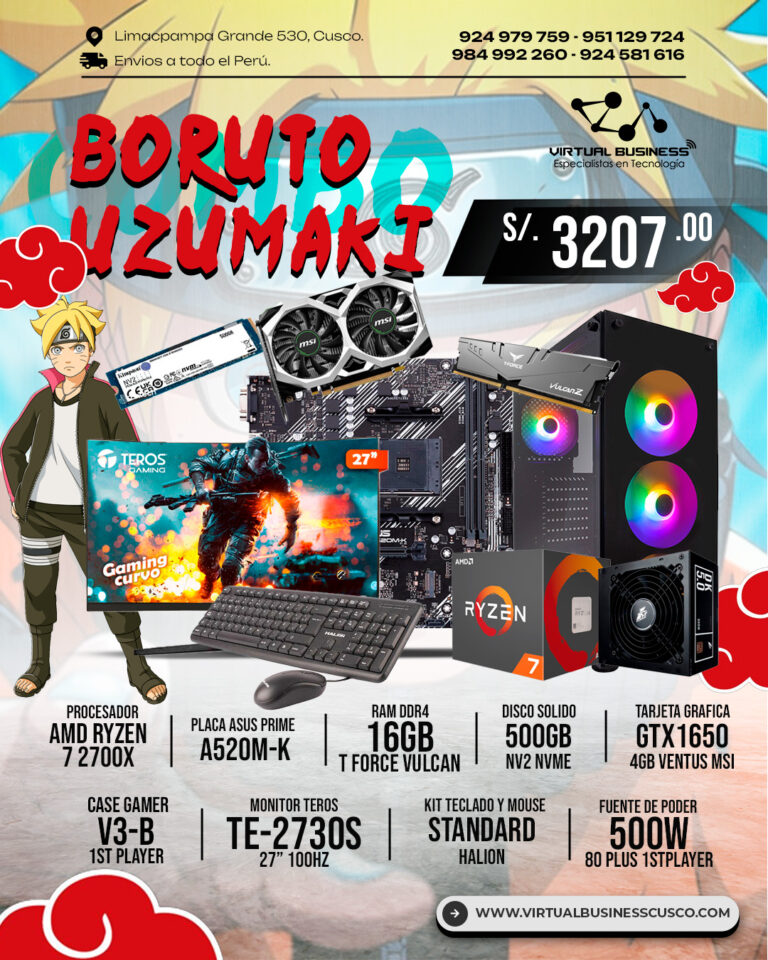 combo boruto uzumaki