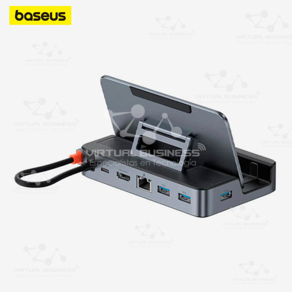 ADAPTADOR BASEUS GAMERX SERIES6 PUERTOS TIPO-C HUB