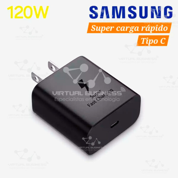 CARGADOR SAMSUNG TIPO C 5G 120W