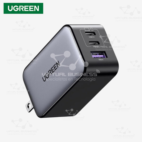 CARGADOR UGREEN 65W CARGA RÁPIDA CD244