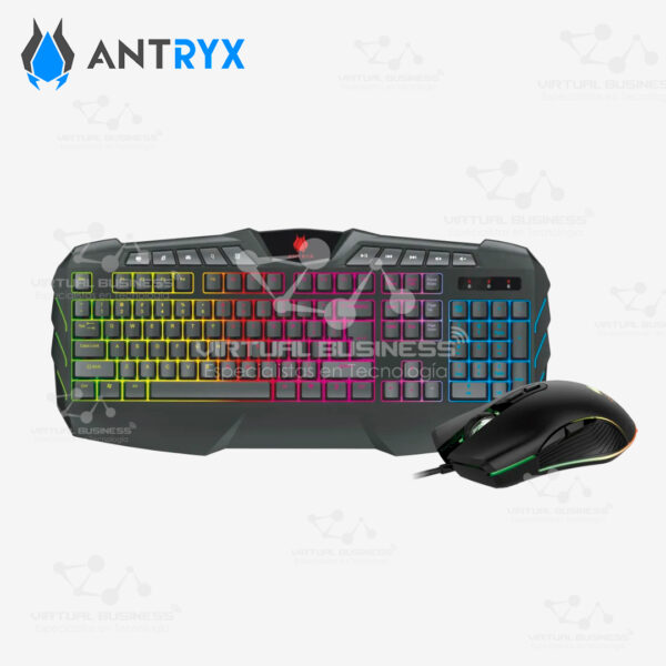 COMBO GAMER ANTRYX CHROME STORM GC-1200