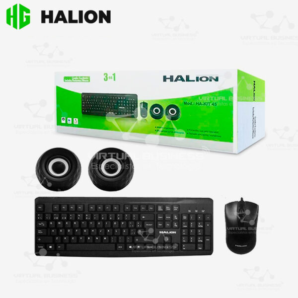 COMBO GAMER HALION 3 EN 1 HA-KIT 45