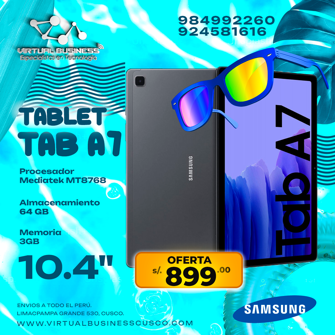 Combo Verano TABLET TAB A7 64GB SAMSUNG