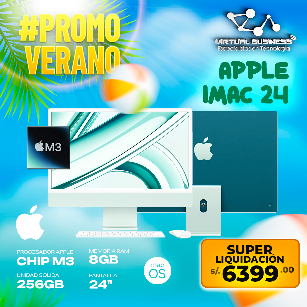 Combo Verano imac 24 verde