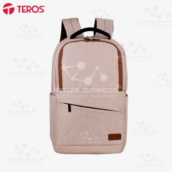 MOCHILA TEROS TE-ACS9012BG POLIÉSTER SOPORTA NOTEBOOKS DE 15.6"