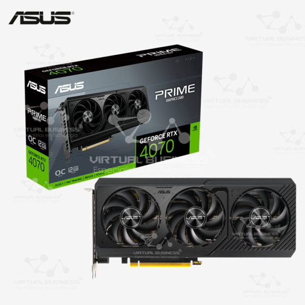 TARJETA GRÁFICA ASUS PRIME GEFORCE RTX 4070 12GB GDDR6X