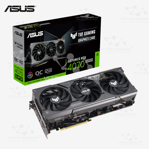 TARJETA GRAFÍCA ASUS TUF GAMING GEFORCE RTX 4070 SUPER OC 12GB