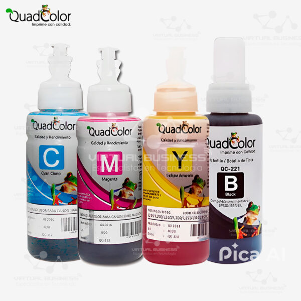 TINTA QUADCOLOR QC221-QC222-QC223-QC224