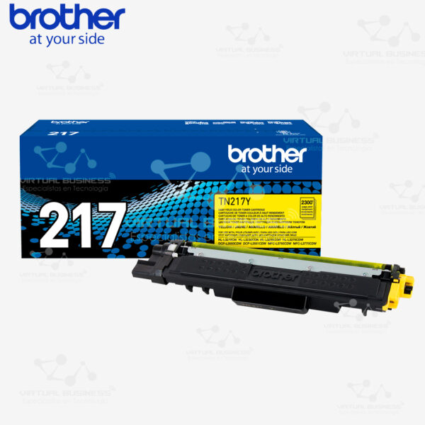 TÓNER BROTHER AMARILLO TN217Y