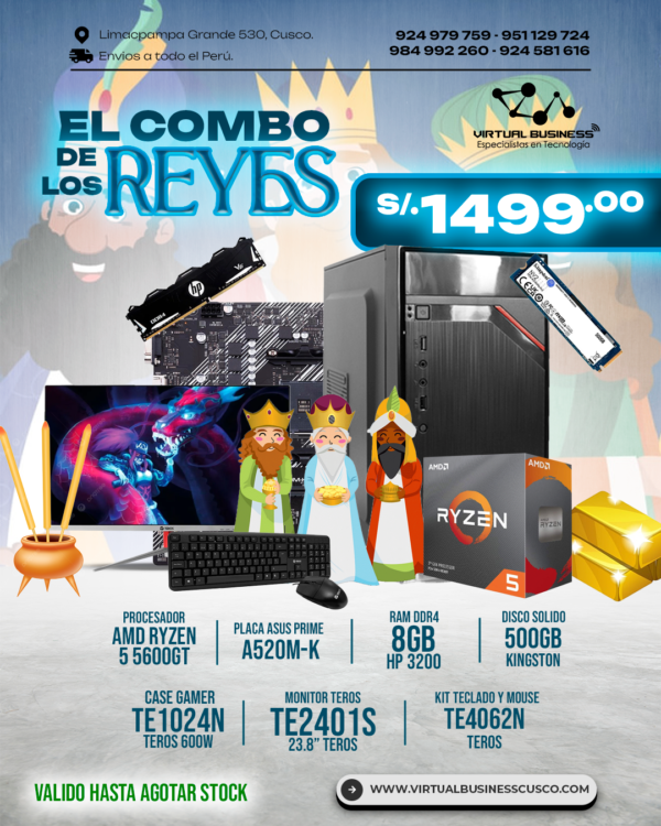 COMBO DE LOS REYES MAGOS